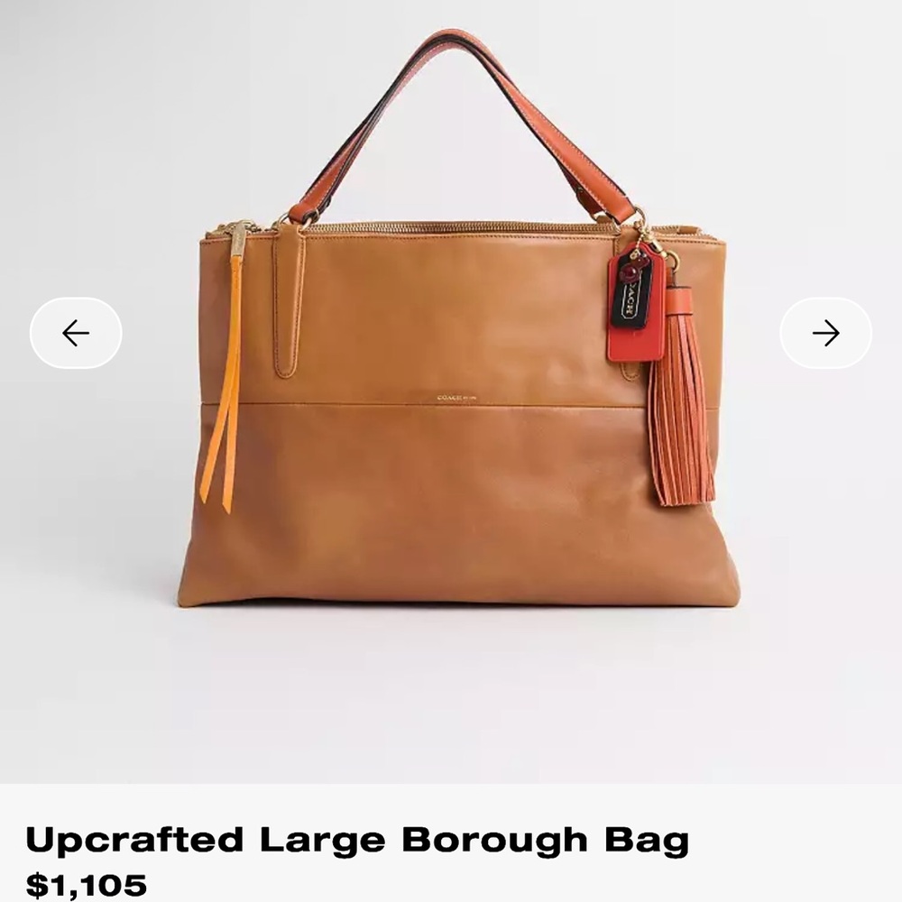 Coach Borough Soft Napa Leather - Picture 10 of 10